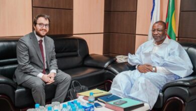 Photo de Le président du Parti reçoit le conseiller politique de l’ambassade de France en Mauritanie