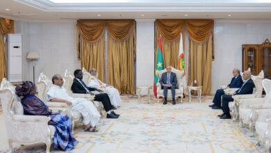 Photo de Le Président de la République reçoit le bureau de l&rsquo;institution de l&rsquo;opposition démocratique (Communiqué de presse)