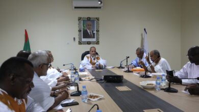 صورة اجتماع المكتب التنفيذي للحزب (بيان)