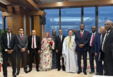 صورة نشاطات مكثفة لرئيس حزب الإنصاف ووفده المرافق في يومهم الأول بالعاصمة الصينية بكين