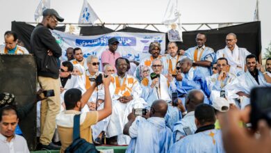 صورة نائب رئيس الحزب يحث المناضلين في اترارزة على إنجاح زيارة فخامة رئيس الجمهورية