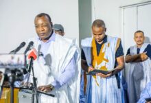 صورة رئيس الحزب يحث أطر الحوض الشرقي على إنجاح زيارة فخامة رئيس الجمهورية