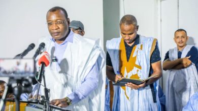 صورة رئيس الحزب يحث أطر الحوض الشرقي على إنجاح زيارة فخامة رئيس الجمهورية