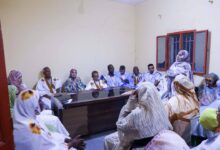 صورة نائب رئيس الحزب يواصل لقاءاته في النعمة استعدادًا لزيارة فخامة رئيس الجمهورية لولاية الحوض الشرقي