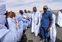 صورة رئيس الحزب يشرف في تنمبدغة على التحضير لزيارة فخامة رئيس الجمهورية