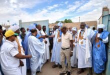 صورة رئيس الحزب يشرف على فعاليات تحسيسية في عدل بكرو تحضيرا لزيارة فخامة رئيس الجمهورية