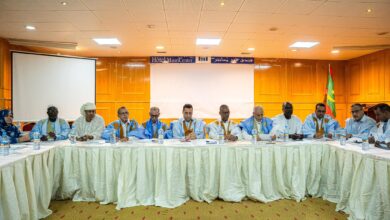 صورة صور من الاجتماع الأول للمكتب السياسي لحزب الإنصاف،