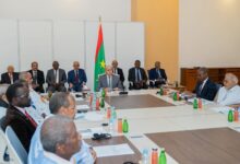 صورة فخامة رئيس الجمهورية يؤكد من القصر الرئاسي التزامه بحوار وطني جامع قائم على التوافق والمصلحة العامة