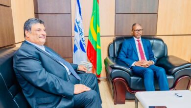 صورة رئيس حزب الإنصاف يلتقي السفير الفلسطيني المعتمد لدى بلادنا