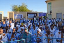 صورة بعثة حزب الإنصاف في لبراكنه تعقد مهرجانًا جماهيريًا حاشدًا