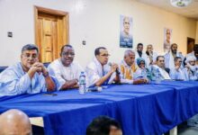 صورة بعثة حزب الإنصاف في لعصابة تُجري سلسلة لقاءات موسّعة مع الفاعلين من مختلف مقاطعات الولاية