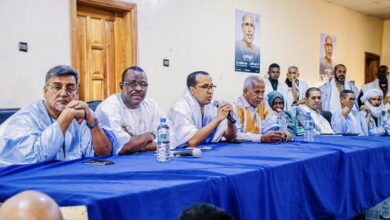 صورة بعثة حزب الإنصاف في لعصابة تُجري سلسلة لقاءات موسّعة مع الفاعلين من مختلف مقاطعات الولاية