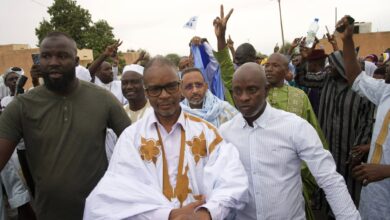 صورة وصول بعثة حزب الإنصاف إلى مقاطعة كيهيدي التابعة لولاية كوركول