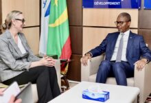 صورة رئيس حزب الإنصاف يستقبل القائمة بالأعمال بسفارة الولايات المتحدة الأمريكية