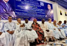 صورة اتحادية نواكشوط الشمالية لحزب الإنصاف تنظم إفطارًا رمضانيًا يجمع المنتخبين ومناضلي الحزب