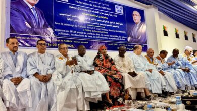 صورة اتحادية نواكشوط الشمالية لحزب الإنصاف تنظم إفطارًا رمضانيًا يجمع المنتخبين ومناضلي الحزب