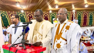 صورة اتحادية نواكشوط الجنوبية لحزب الإنصاف تنظم إفطارًا رمضانياً بحضور قيادات الحزب ومنتخبيه
