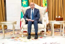 صورة استقبل فخامة رئيس الجمهورية السيد محمد ولد الشيخ الغزواني مساء اليوم في القصر الرئاسي في نواكشوط، المفتش العام للقوات المسلحة الملكية المغربية الفريق أول محمد بريظ، الذي يزور بلادنا حاليا.