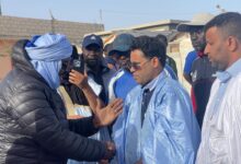 صورة منسق حزب الإنصاف يختتم جولة ميدانية واسعة في داخلت نواذيبو ويؤكد مواصلة التعبئة دعماً لبرنامج فخامة رئيس الجمهورية