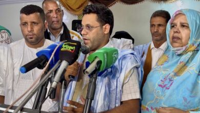 صورة منسق حزب الإنصاف في داخلت نواذيبو يؤكد مواصلة التعبئة دعماً لبرنامج فخامة رئيس الجمهورية