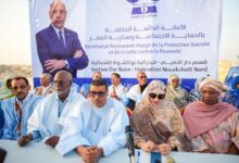 صورة الأمانة الدائمة المكلفة بالحماية الاجتماعية ومحاربة الفقر تنظم لقاءً سياسياً بقسم دار النعيم في اتحادية نواكشوط الشمالية