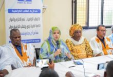 صورة الأمانة الدائمة المكلفة بالحماية الاجتماعية ومحاربة الفقر تختتم لقاءاتها السياسية بولايات نواكشوط من مقاطعة الميناء