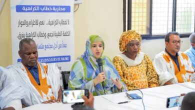 صورة الأمانة الدائمة المكلفة بالحماية الاجتماعية ومحاربة الفقر تختتم لقاءاتها السياسية بولايات نواكشوط من مقاطعة الميناء