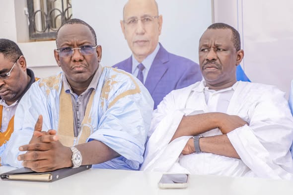 منسق العمل الحزبي بولاية الترارزة يستعرض أمام منتخبي الولاية في نواكشوط مستجدات الخطاب السياسي للحزب ويبحث التحضير لتخليد الذكرى السابعة لانتخاب فخامة رئيس الجمهورية