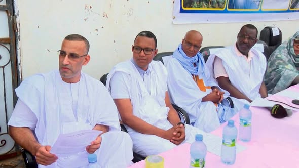 منسق العمل الحزبي بولاية لعصابة يصل مدينة بومديد ويختتم لقاءاته بمهرجان جماهيري حاشد