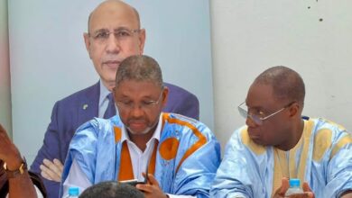صورة منسق العمل الحزبي بكيدي ماغا يتشاور مع هيئات الحزب ومنتخبي الولاية في نواكشوط حول موعد جولته الميدانية للولاية.
