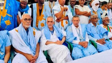 صورة من أمرج.. حضور جماهيري حاشد وتمسك بمواصلة النهج الذي يقوده فخامة رئيس الجمهورية وتعزيز مكتسباته