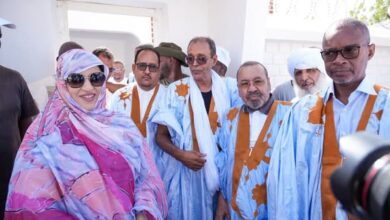 صورة ساعات قبل وصول فخامة رئيس الجمهورية.. رئيس الحزب يشرف على حراك تعبوي واسع بمدينة أطار