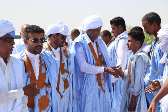 منسق العمل الحزبي بالحوض الغربي يصل تامشكط في ختام جولته ويثمّن تمسك منتخبي المقاطعة بشخص فخامة رئيس الجمهورية السيد محمد ولد الشيخ الغزواني