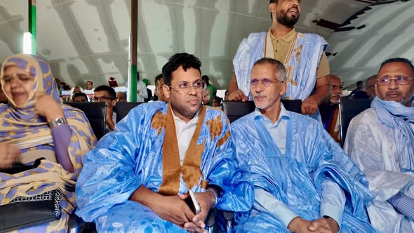 منسق العمل الحزبي بداخلت نواذيبو يجري لقاءات موسعة في الشامي ويختتم جولته بمهرجان حاشد يؤكد التمسك بفخامة رئيس الجمهورية ونهجه