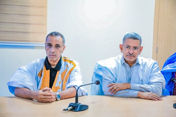 بيان حول اجتماع رئيس الحزب مع أعضاء مكتب رابطة عمد موريتانيا المنتمين للحزب وعمد نواكشوط