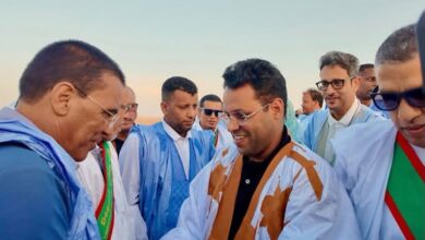 صورة منسق العمل الحزبي بداخلت نواذيبو يصل مدينة الشامي وسط استقبال شعبي حاشد في مستهل زيارة ميدانية لتعزيز حضور الحزب والتواصل مع المواطنين